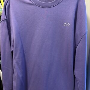 ALO Yoga Purple Sweatshirt